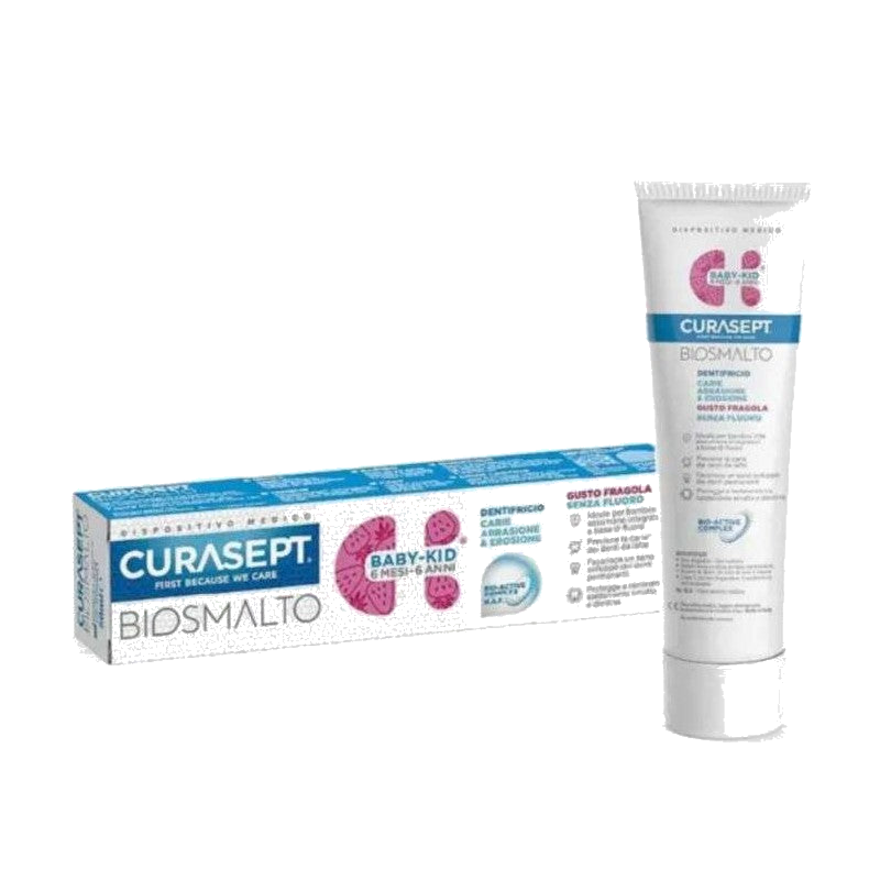 Curasept Biosmalto Dentifrice 6MOIS-6ANS sans Fluor 50ml — CURASEPT