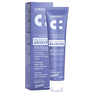 Curasept Booster de Protection Junior Dentifrice Bubble Gum 50ml