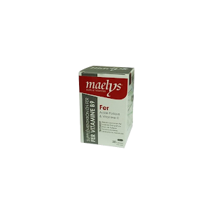 Maelys Fer Boite 30 Gélules