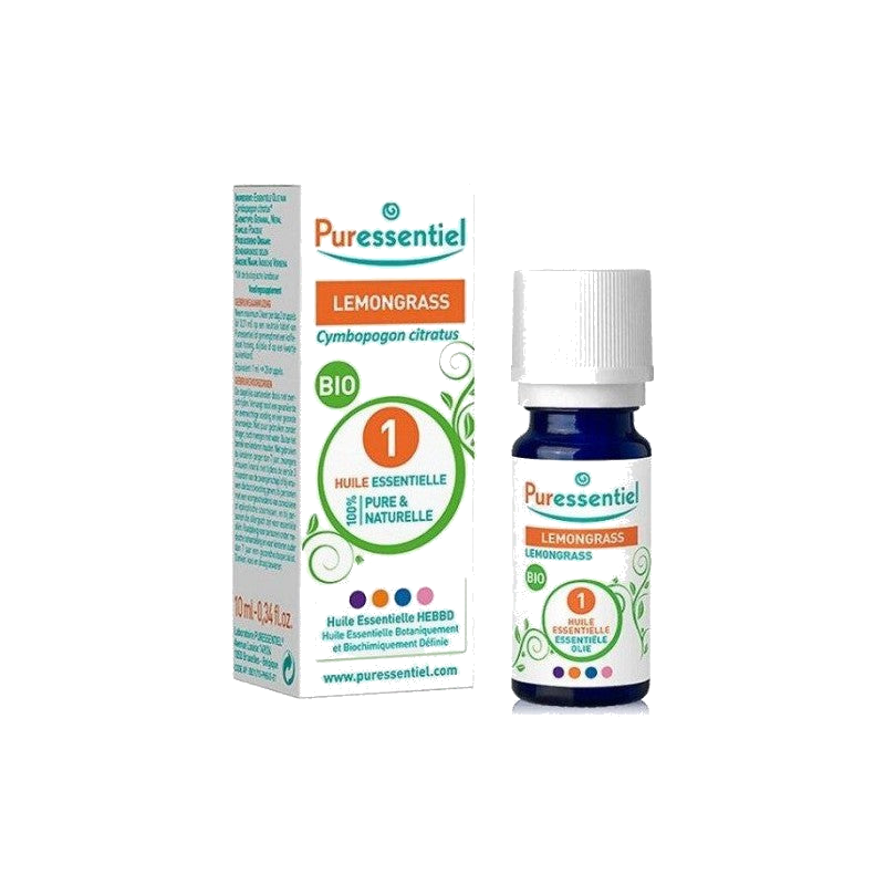 Puressentiel Huile Essentielle Lemongrass Bio 10ml — PURESSENTIEL