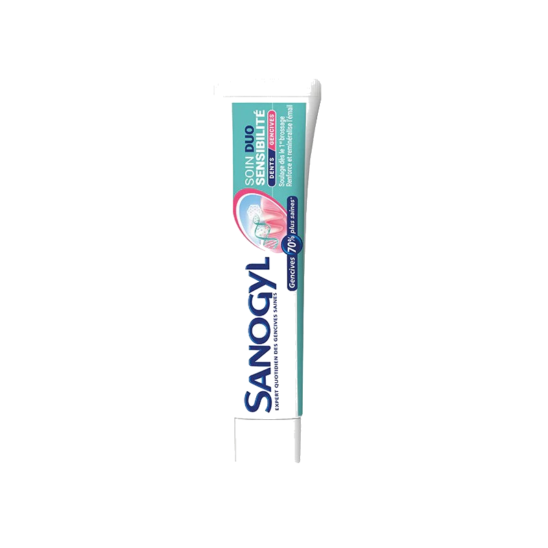 Sanogyl Dentifrice Soin Duo Sensible Dents et Gencives — SANOGYL