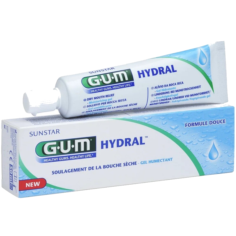 Gum Dentifrice Hydral Gel 50ml Ref 6000 — GUM