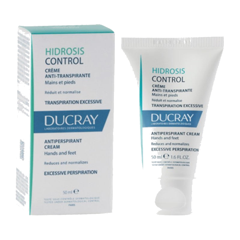 Ducray Hidrosis Crème anti-Transpirante Mains et Pieds 50 ml — DUCRAY