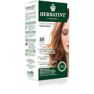 Herbatint Gel Colorant Permanent Blond Clair Cuivre 8R