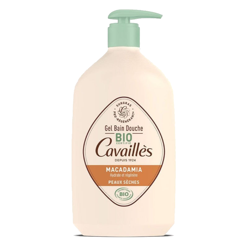 Roge Cavailles Huile Macadamia Gel Bain Douche Bio 1l — ROGE CAVAILLES