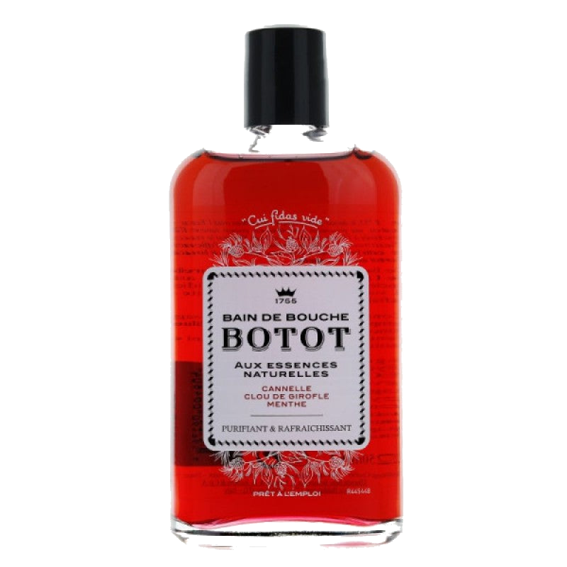 Botot Bain de Bouche Cannelle, Clou de Girofle et de Menthe 250 ml — BOTOT