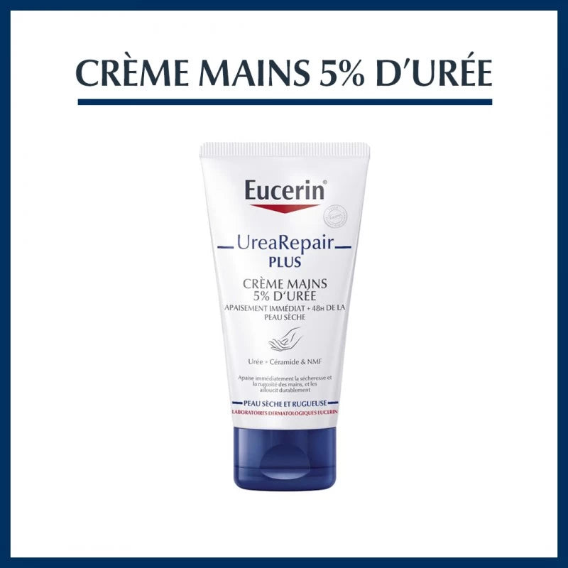 Eucerin Crème Main Reparatrice 5% d'Urée 75ml — EUCERIN