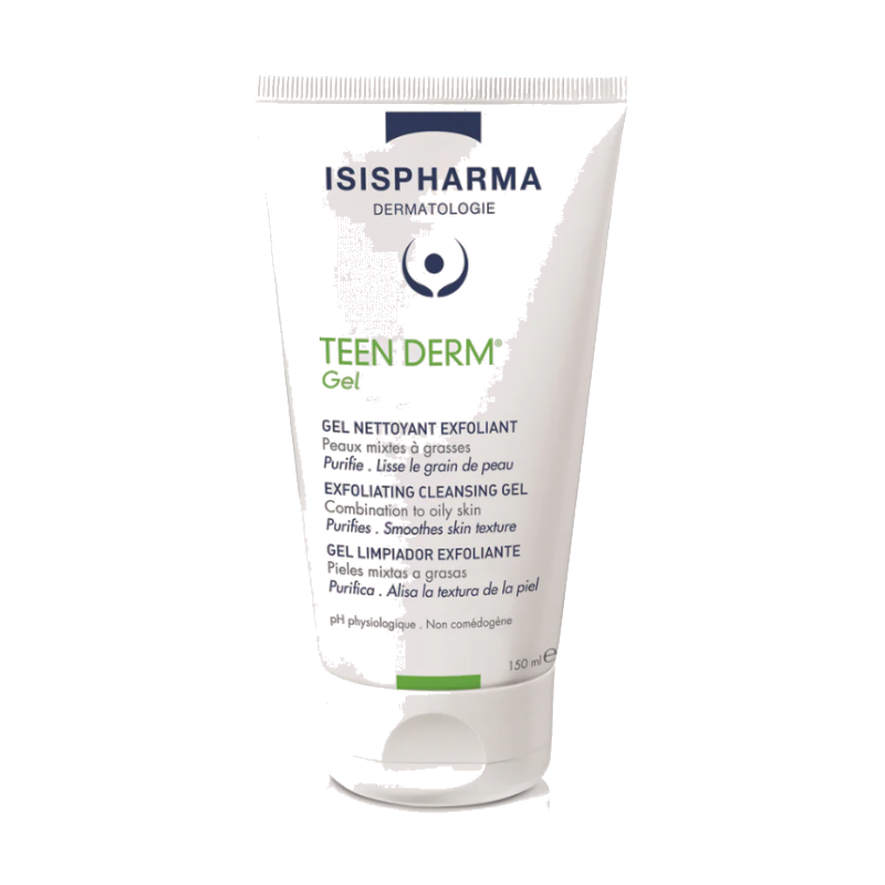 Isispharma Teen Derm Gel Nettoyant Exfoliant 150 ml — ISISPHARMA