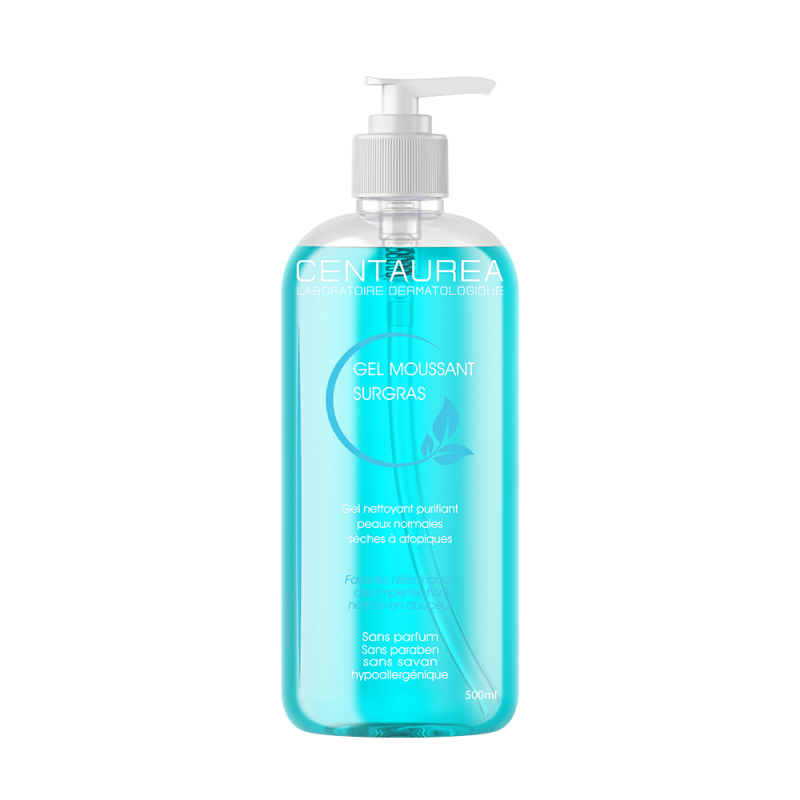 Centaurea Gel Nettoyant Surgras 500 ml — CENTAUREA