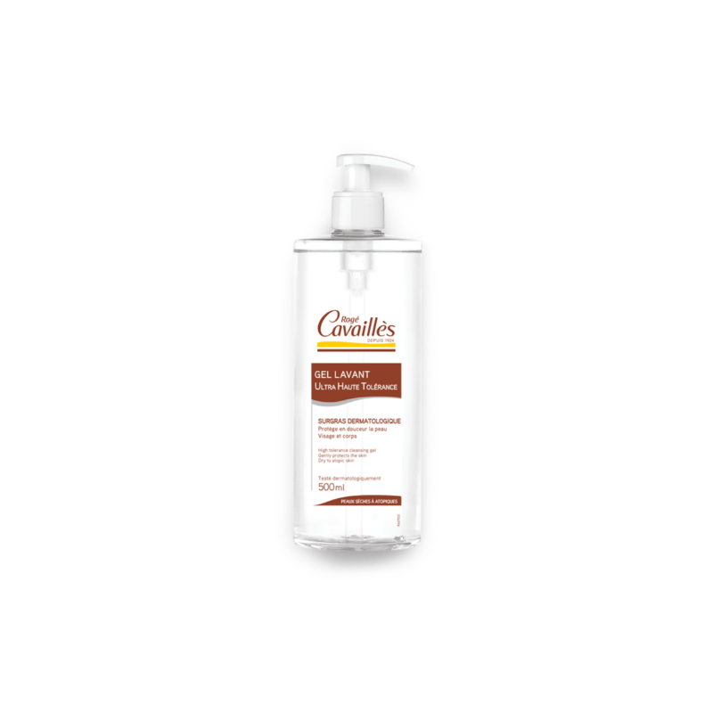 Roge Cavailles Dermo-Uht Gel Lavant Surgras 500 ml — ROGE CAVAILLES