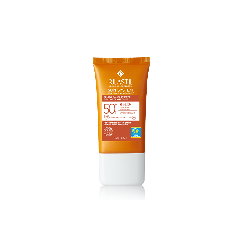 Rilastil- Sun Systeme Comfort Mat SPF 50 40ml — RILASTIL