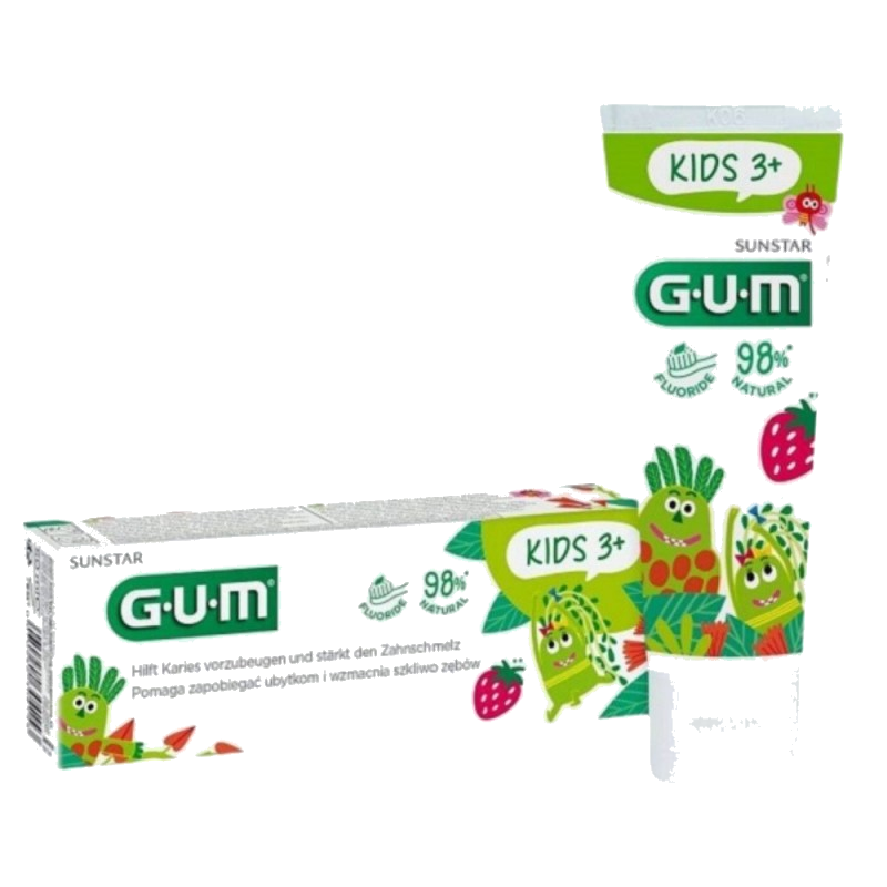 Gum Kids Dentifrice 3+ Ans Fraise 50 ml — GUM