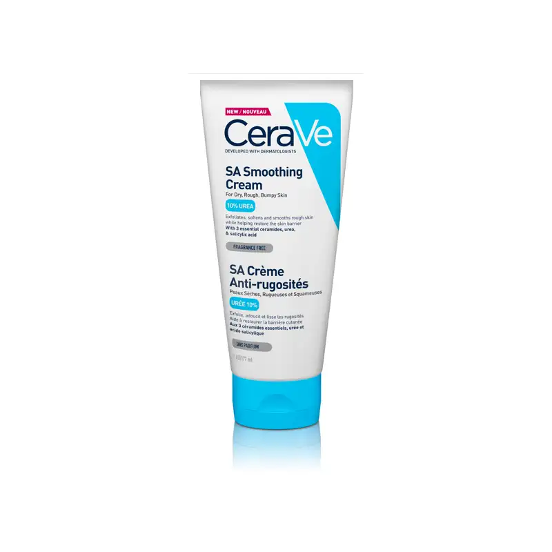 CeraVe SA Crème anti-Rugosités Peau Sèche et Squameuse 177ml — CERAVE