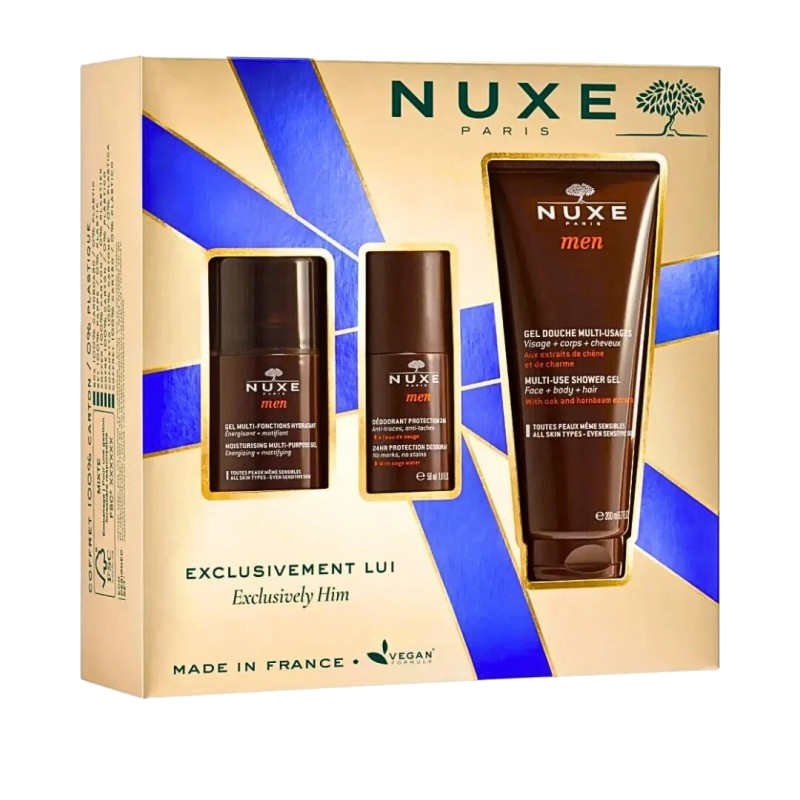 Nuxe Coffret Men Gel Multi-Fonction Hydratant 50ml + Deodorant — NUXE