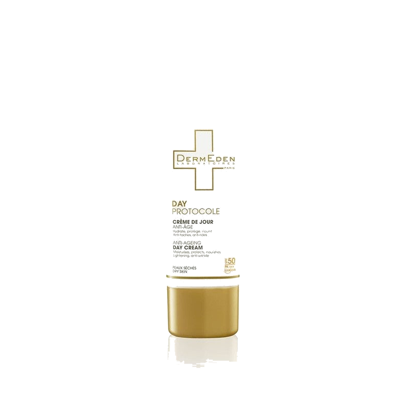 Dermeden Day Protocole Crème Jour anti-Âge Peaux Sèches 50 ml — DERMEDEN