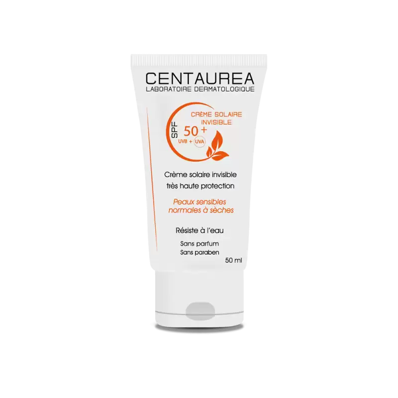 Centaurea Crème Solaire Invisible SPF 50+ (50ml) — CENTAUREA