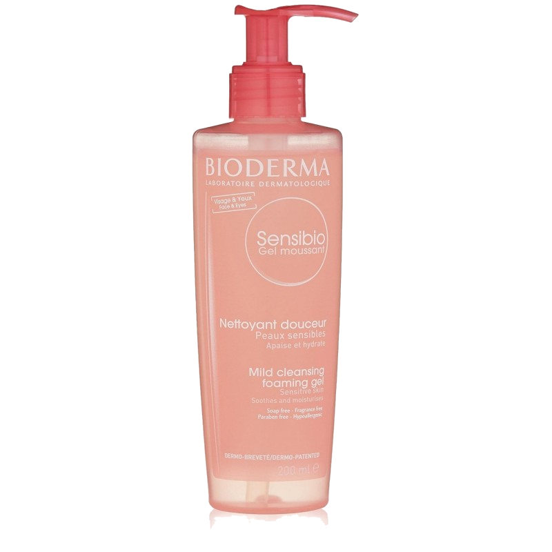 Bioderma Sensibio Gel Moussant Nettoyant Douceur 200 ml — BIODERMA