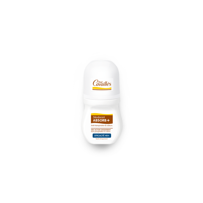 Roge Cavailles Absorb+ Deo Soin Régulateur 48H Roll On 50 ml — ROGE CAVAILLES