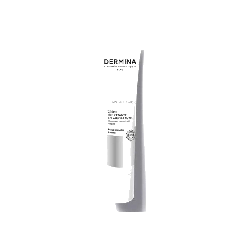 Dermina Sensi-Blanc Fluide Hydratant Éclaircissant 40ml — DERMINA