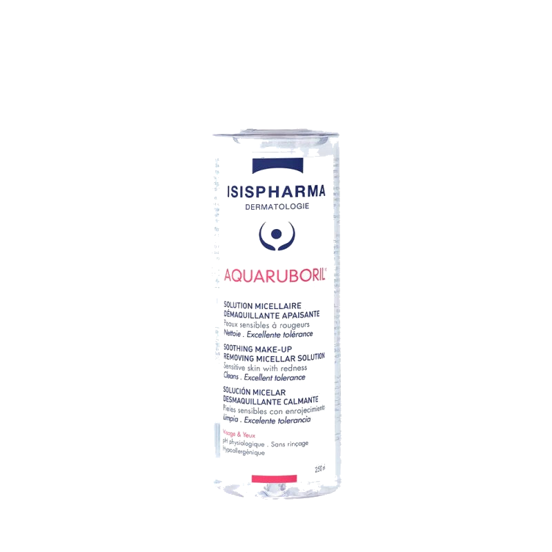 Isispharma Aquaruboril Solution Micellaire Demaquillante Peaux — ISISPHARMA