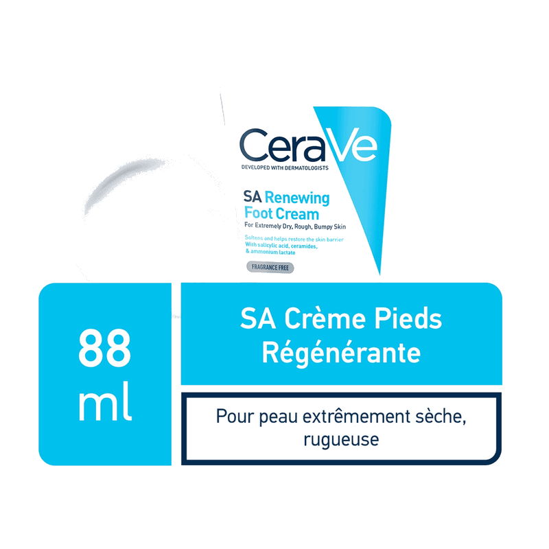 CeraVe SA Crème Régénérante Pieds Très Secs et Abîmés 88ml — visuel 2