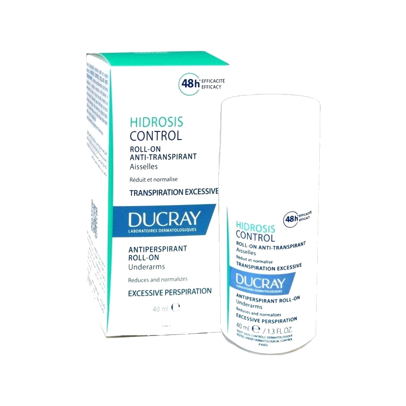 Ducray Hidrosis Roll-On anti-Transpirant Aisselles 40 ml — DUCRAY