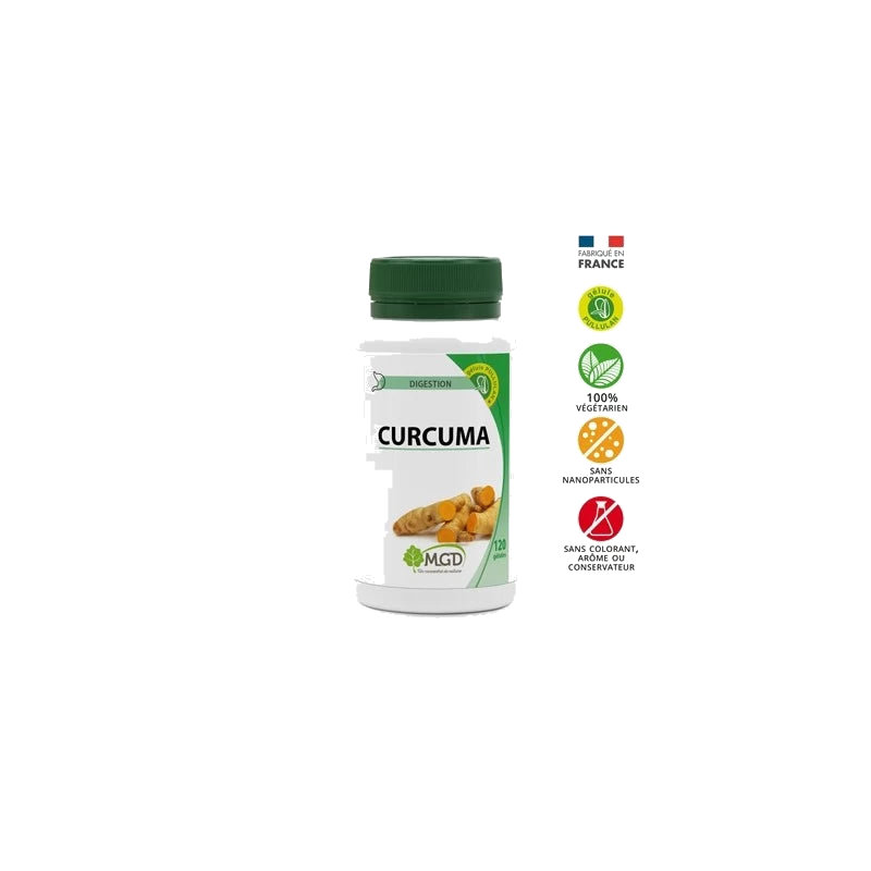 Mgd Curcuma Boite 120 Gélules — MGD