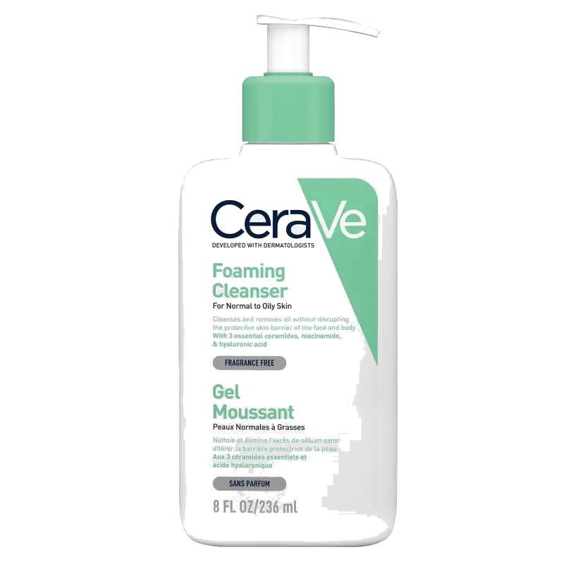 CeraVe Gel Moussant Nettoyant Peau Normale à Grasse 236ml — CERAVE