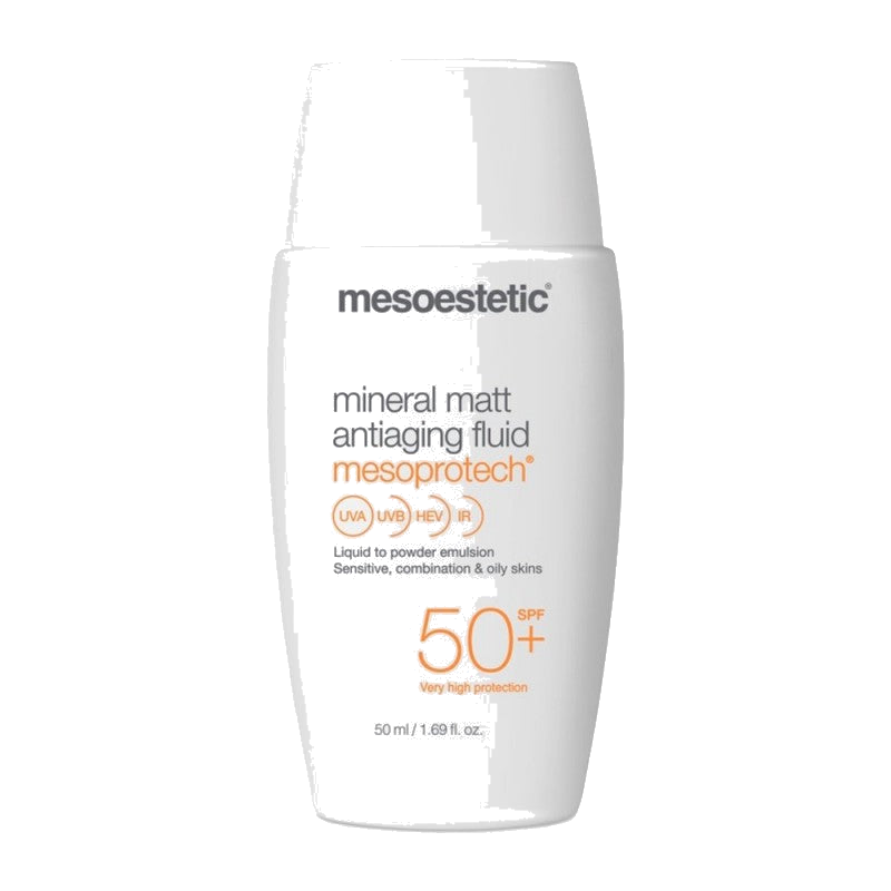 Mesoestetic Mesoprotech Mineral Matt Antiaging Fluid SPF 50+ 50ml — MESOESTETIC