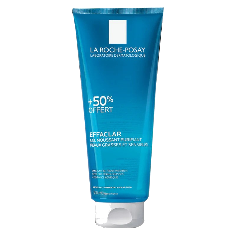 La Roche Posay Effaclar Gel Moussant Purifiant 300ml +50% Offert — LA ROCHE POSAY