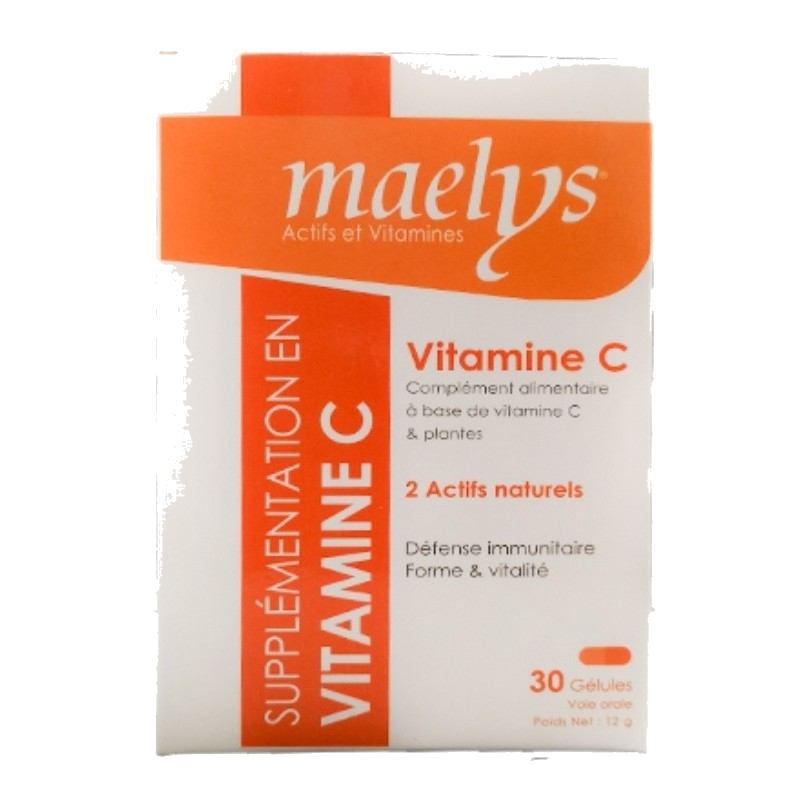 Maelys Vitamine C Boite 30 Gélules — MAELYS