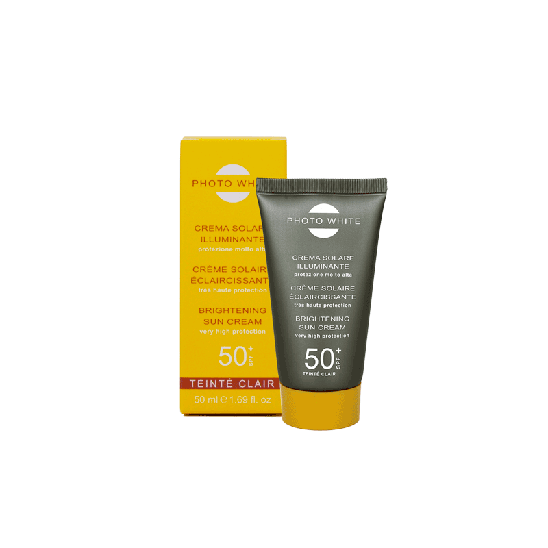 Photowhite Crème Solaire Teintée Clair SPF 50+ 50 ml — PHOTOWHITE
