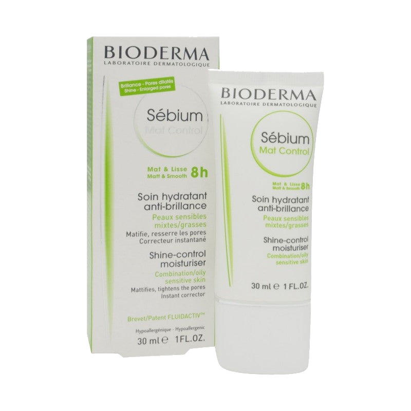 Bioderma Sebium Mat Control Soin Hydratant anti-Brillance 30 ml — BIODERMA