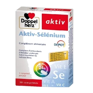 Doppel Herz Aktiv Sélénium 30 Comprimés