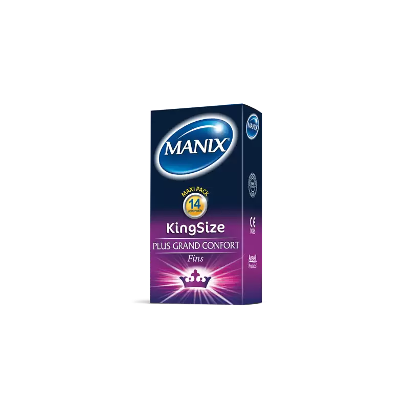 Manix King Size Boite 12 Soin — MANIX