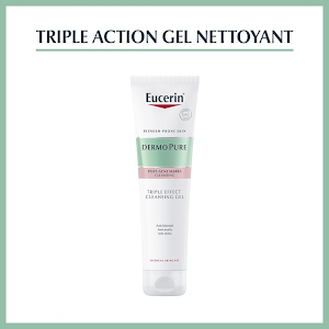 Eucerin Dermopure Gel Nettoyant Triple Action 150 ml