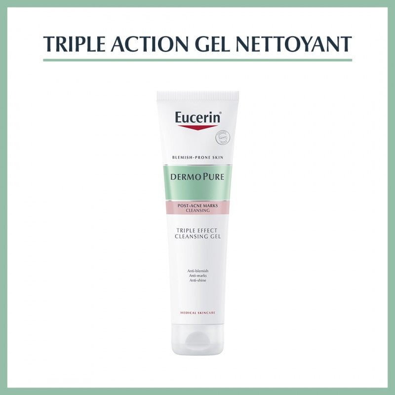 Eucerin Dermopure Gel Nettoyant Triple Action 150 ml — EUCERIN