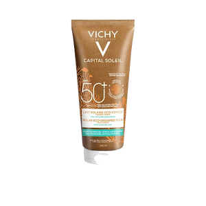 Vichy Capital Soleil Lait Solaire Eco-Conçu Tous Types de Peaux 200ml