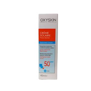 Oxyskin Crème Solaire Peaux Sèches anti-Taches SPF50+ 40 ml