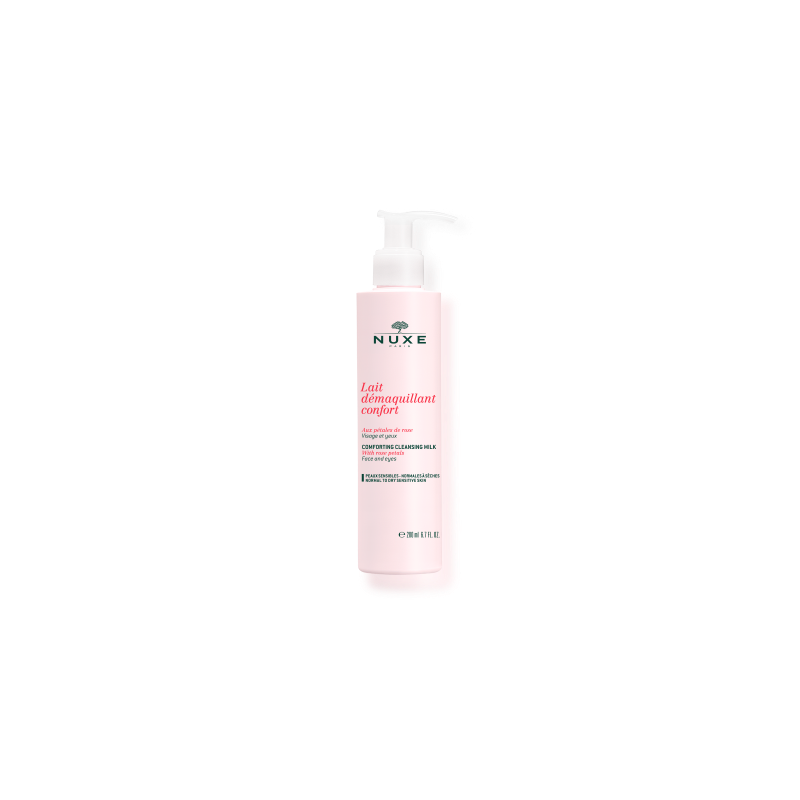 Nuxe Lait Démaquillant Confort aux Pétales de Rose 200ml — NUXE