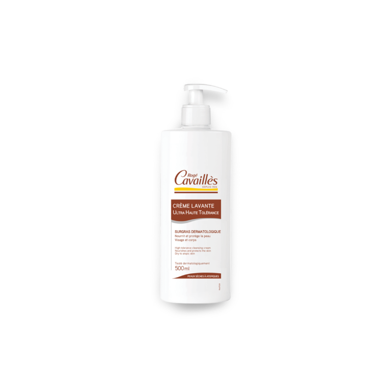 Roge Cavailles Dermo-Uht Crème Lavante Surgras 500 ml — ROGE CAVAILLES
