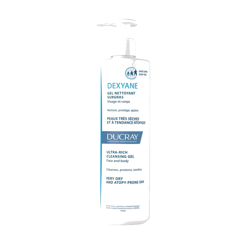 Ducray Dexyane Gel Nettoyant Surgras 400 ml — DUCRAY