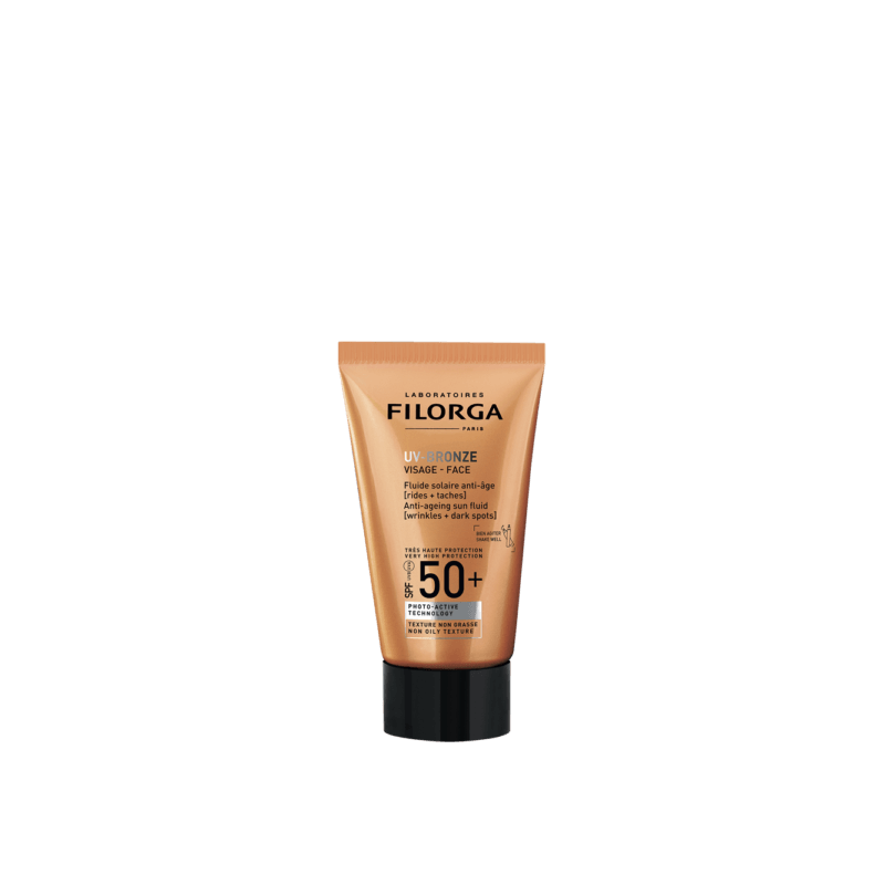 Filorga UV-Bronze Visage SPF50+ Fluide Solaire anti-Âge 40ml — FILORGA