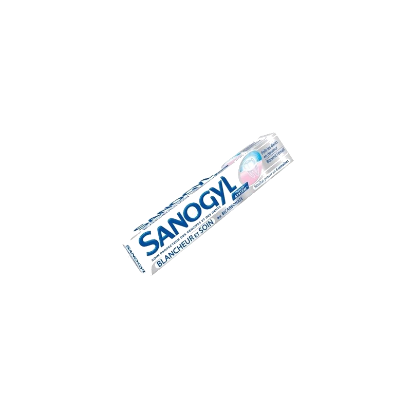 Sanogyl Dentifrice Blancheur et Soin au Bicarbonate 75 ml — SANOGYL