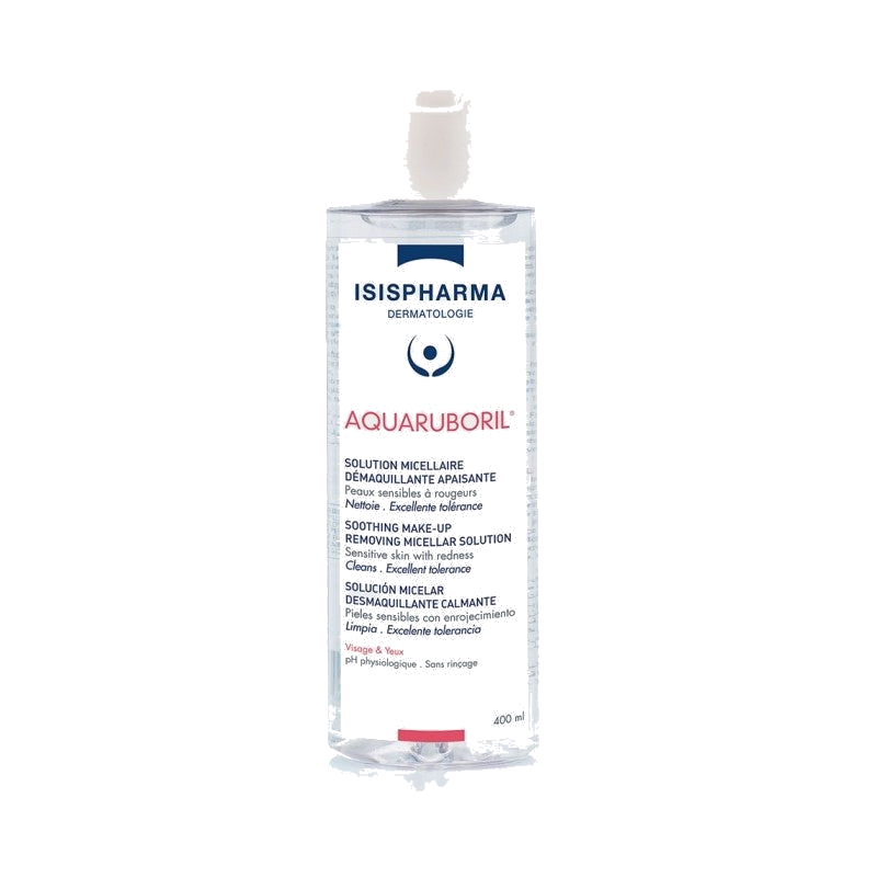 Isispharma Aquaruboril Solution Micellaire Démaquillante 400 ml — ISISPHARMA