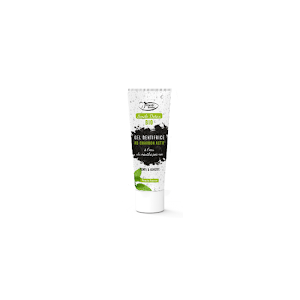 Denti Smile Detox Bio Gel Dentifrice au Charbon Actif Menthe Poivrée