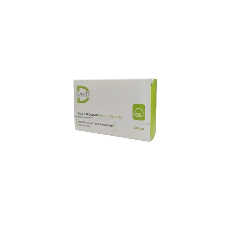 Dwhite Pain Exfoliant Peaux Grasses Citron 200g — DWHITE