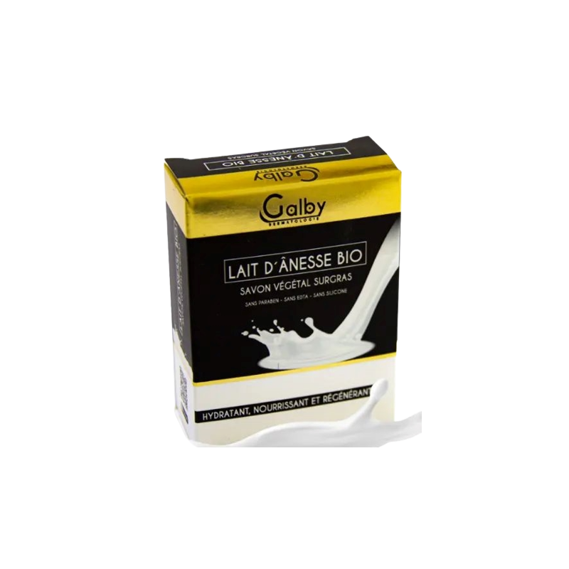 Galby Savon Lait d'Ânesse Bio 100g — Galby