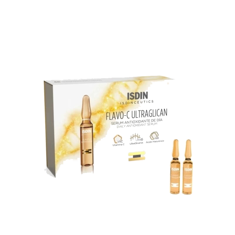 Isdin Flavo-C Ultraglican Sérum Jour 30 Ampoules — ISDIN