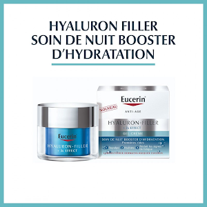 Eucerin Hyaluron Filler Booster d'Hydratation Nuit 50 ml